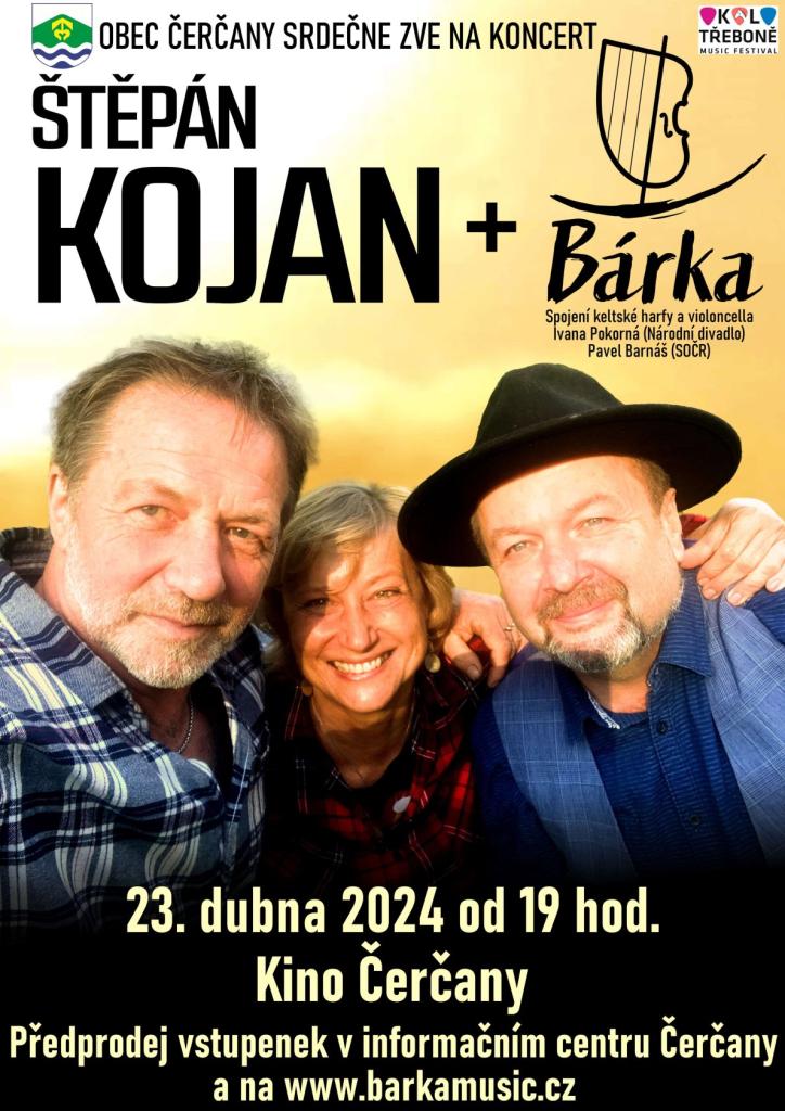 Koncert Štěpán Kojan + Bárka 1