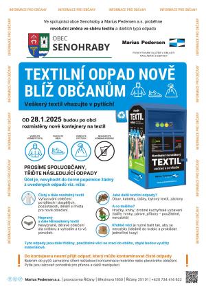 Nové kontejnery na textilní odpad